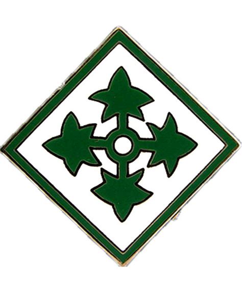 4th Infantry Division Lapel Pin