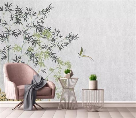 3d Custom Chinese Vintage Bamboo Wallpaper Exclusive Design Slaylebrity