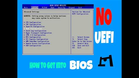 Fixed Uefi Missing In Windows 8 Or 81 How To Get Into Bios Youtube