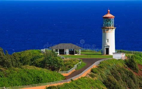 Kilauea Lighthouse Kauai Hawaii Stock Image Image Of