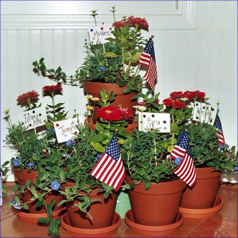 Patricias Pots Patriotic Flower Pot Quick Craft Idea