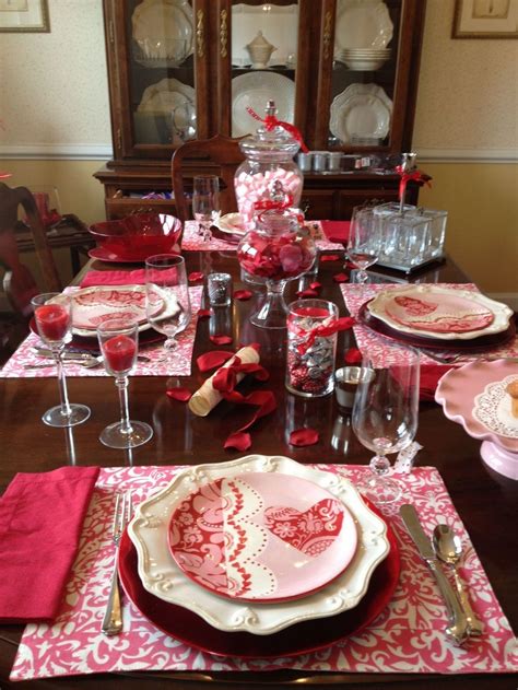 34 Awesome Valentine Table Settings For Romantic Dinner Valentine