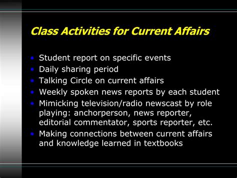 Ppt Teaching Current Affairs Powerpoint Presentation Free Download