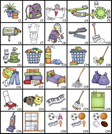 Free Kids Chores Clipart Clip Art Library