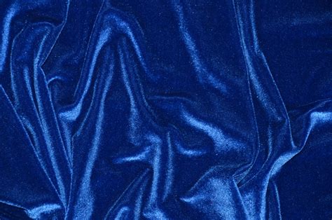 Royal Blue Stretch Velvet Fabric Fabric By The Yard Stretch Velvet