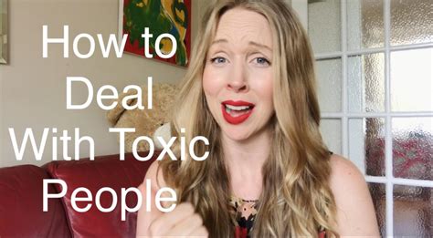 how to deal with toxic people jennifer marilyn