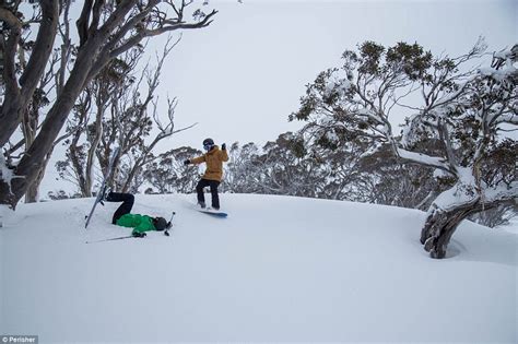 Australias Cold Snap Delivers Snow To Ski Fields Across Two States
