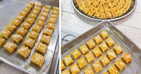 Kuih biskut makmur yang mudah cepat dan sedap. 8 Rekaan Bentuk Kuih Tat Nenas Pelbagai Jenis Dan Rupa ...