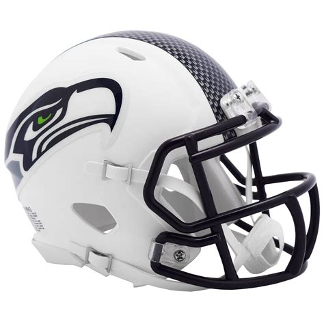 Get the latest news and information for the seattle seahawks. Riddell Seattle Seahawks White Flat Matte Alternate Speed ...