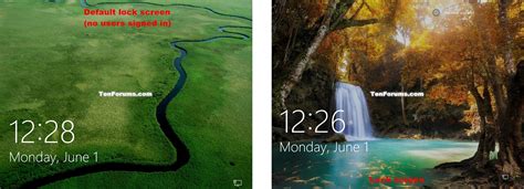 Follow the vibe and change your wallpaper every day! Lock Screen - Enable or Disable in Windows 10 - Windows 10 ...