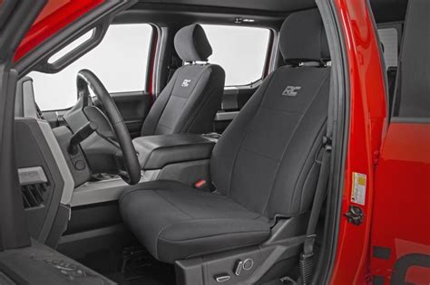 Ford Neoprene Front And Rear Seat Cover Black 15 20 F 150