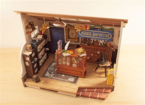 Magical Dollhouse Kit Robotime Tiny Craft World