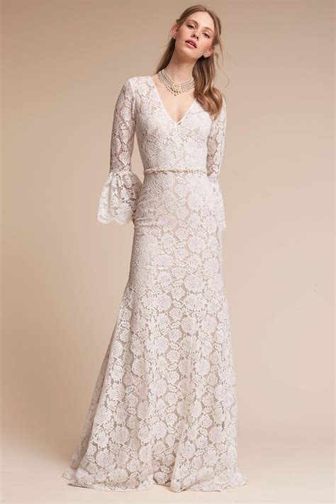 Elegant Long Sleeve Wedding Dresses For Winter Weddings