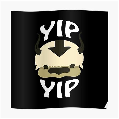 Yip Yip Appa Logo Poster For Sale By Metabrek55 Redbubble