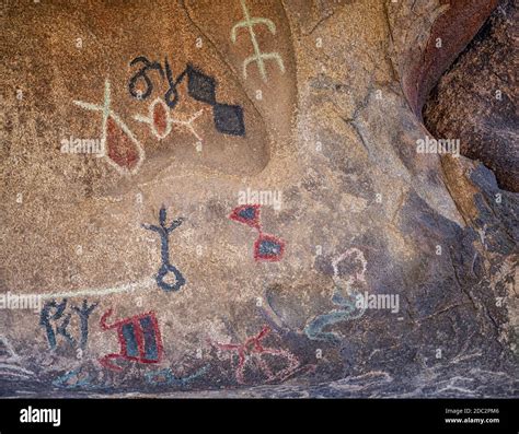 Petroglyphs Along The Barker Dam Trail In Joshua Tree National Park