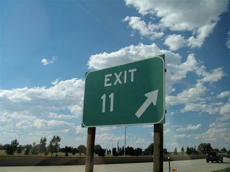 Montana Hwy Exit Sign Exit Sign Highway Signs Exit