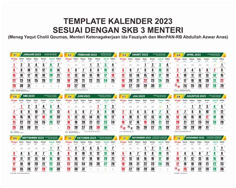 File Kalender 2023 Cdr