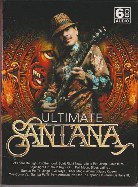 New Cd Ultimate Santana Best Of Original Artist And Recording 6cd