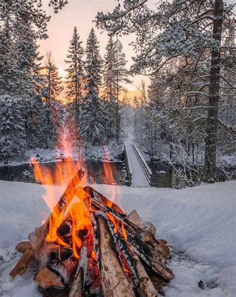Campfire Winter