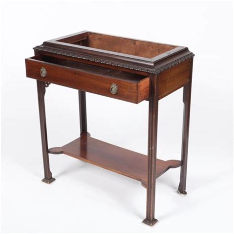 Our living room furniture category offers a great selection of curio cabinets and more. Lot - Georgian style mahogany curio cabinet on one drawer ...