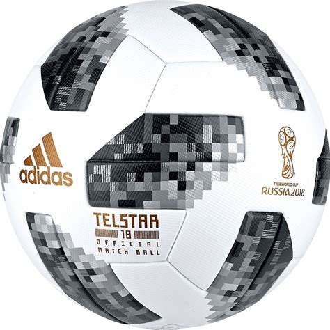 A White Soccer Ball With Black And Gold Designs