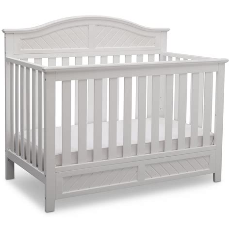 Delta Children Bennington Elite Curved 4 In 1 Convertible Baby Crib