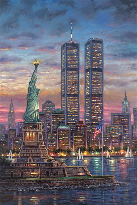 Never Forget Twin Towers By Robert Finale Cv Art And Frame