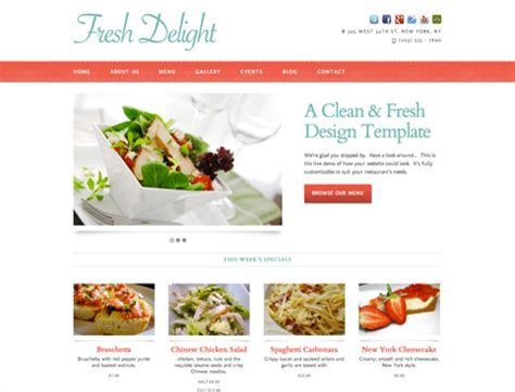 We did not find results for: Restaurant Website Design Templates
