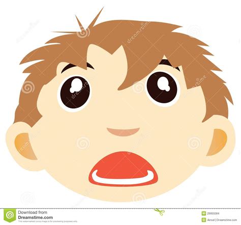 Tons of awesome cartoon boy wallpapers to download for free. Boy face stock vector. Illustration of isolated, face - 29955584