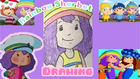 Strawberry Shortcake Series Rainbow Sherbet Speed Drawing Youtube