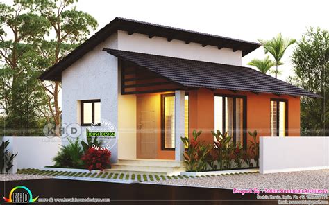 Small Low Cost 2 Bedroom Home Plan Kerala Home Design And Floor Plans