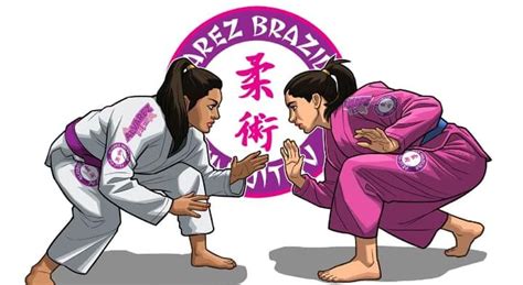 Bjj Girls Ready To Fight Jiu Jitsu Feminino Jiu Jitsu Jiujitsu Desenho