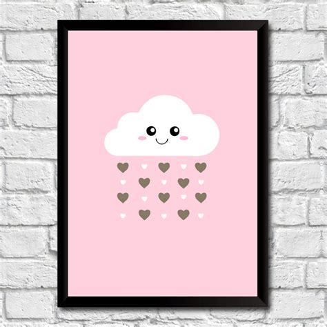 Quadro Nuvem Para Imprimir