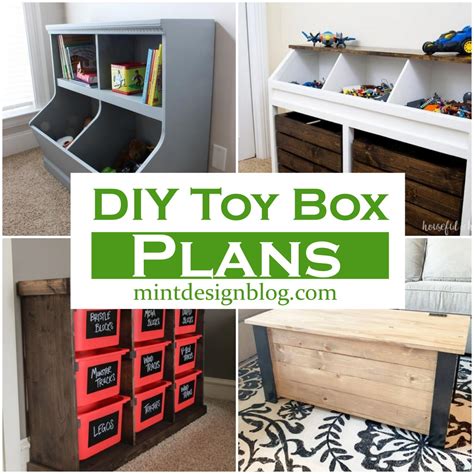 23 Free Diy Toy Box Plans To Make Today Mint Design Blog