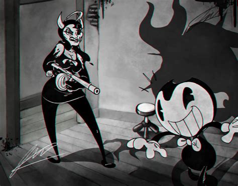 bendy and the dark revival by fnafmangl on deviantart