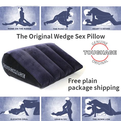 Toughage Sex Pillow Aid Inflatable Love Position Cushion Couple Bounce Chair Ebay