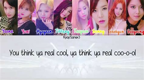 Girls Generation Snsd You Think Lyrics Color Coded [rom] Youtube