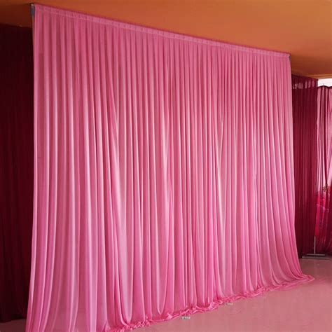 10x10ft Ice Silk Elegant Wedding Backdrop Curtain Drape Wedding