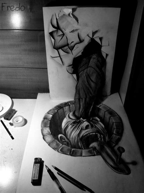 Mind Blowing 3d Pencil Drawings 28 Pics