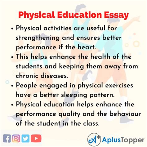 Physical Education Essay Essay On Physical Education For Students And