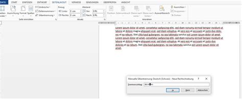 Allerdings ist es manchmal erforderlich, ein einzelnes wort von der silbentrennung auszuschließen. Word Tipps und Tricks - Hotline 0900 360 800