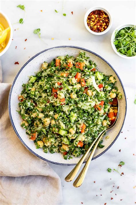 Gluten Free Quinoa Tabbouleh Salad Eat With Clarity