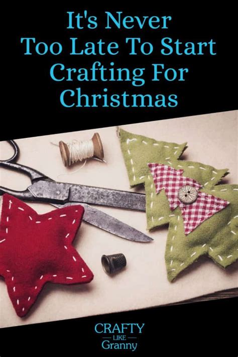 Christmas Craft Inspiration Be Merry Crafty Like Granny