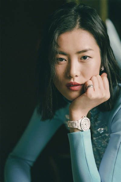 Chinese Supermodel Liu Wen Poses For Fashion Brand China