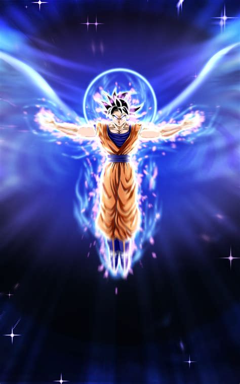 1600x2560 Ultra Instinct Dragon Ball Goku 1600x2560 Resolution