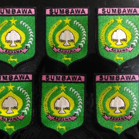 Jual BORDIR KOMPUTER LOGO DAERAH KABUPATEN SUMBAWA Di Lapak Asaka Prima