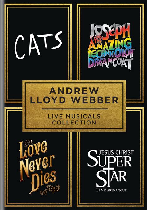 Best Buy Andrew Lloyd Webber Live Musicals Collection Dvd