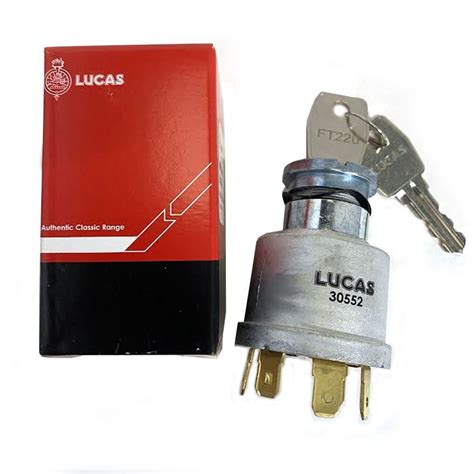 Lucas Ignition Switch 4 Position With Keys