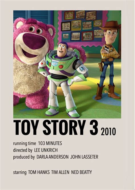 Toy Story 3 By Millie Animated Movie Posters Disney Movie Posters
