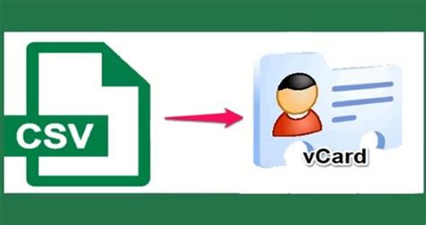 Workable Ways To Convert Csv To Vcard Vcf